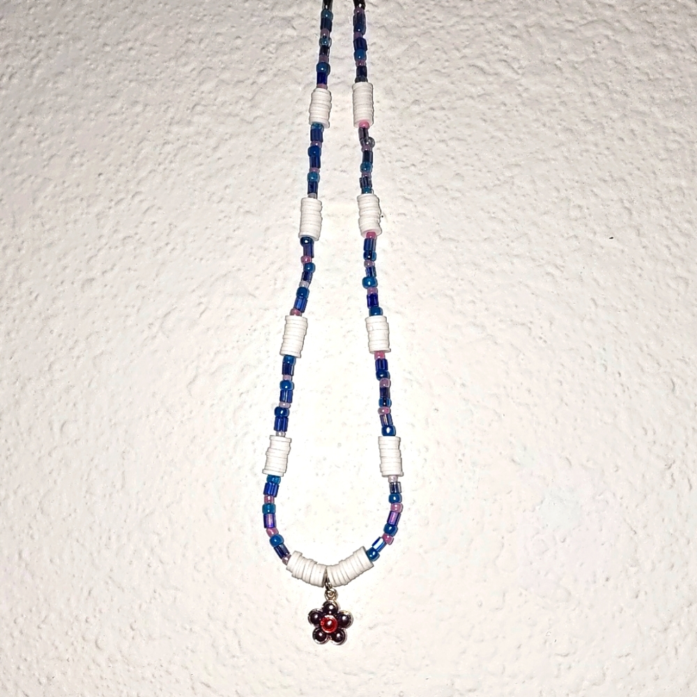 Handmade beaded necklace